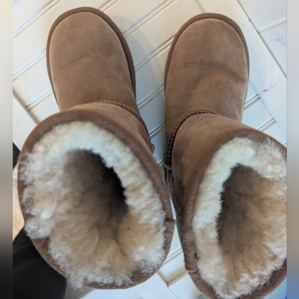Classic UGG Suede Boots- Chestnut - Picture 3 of 5